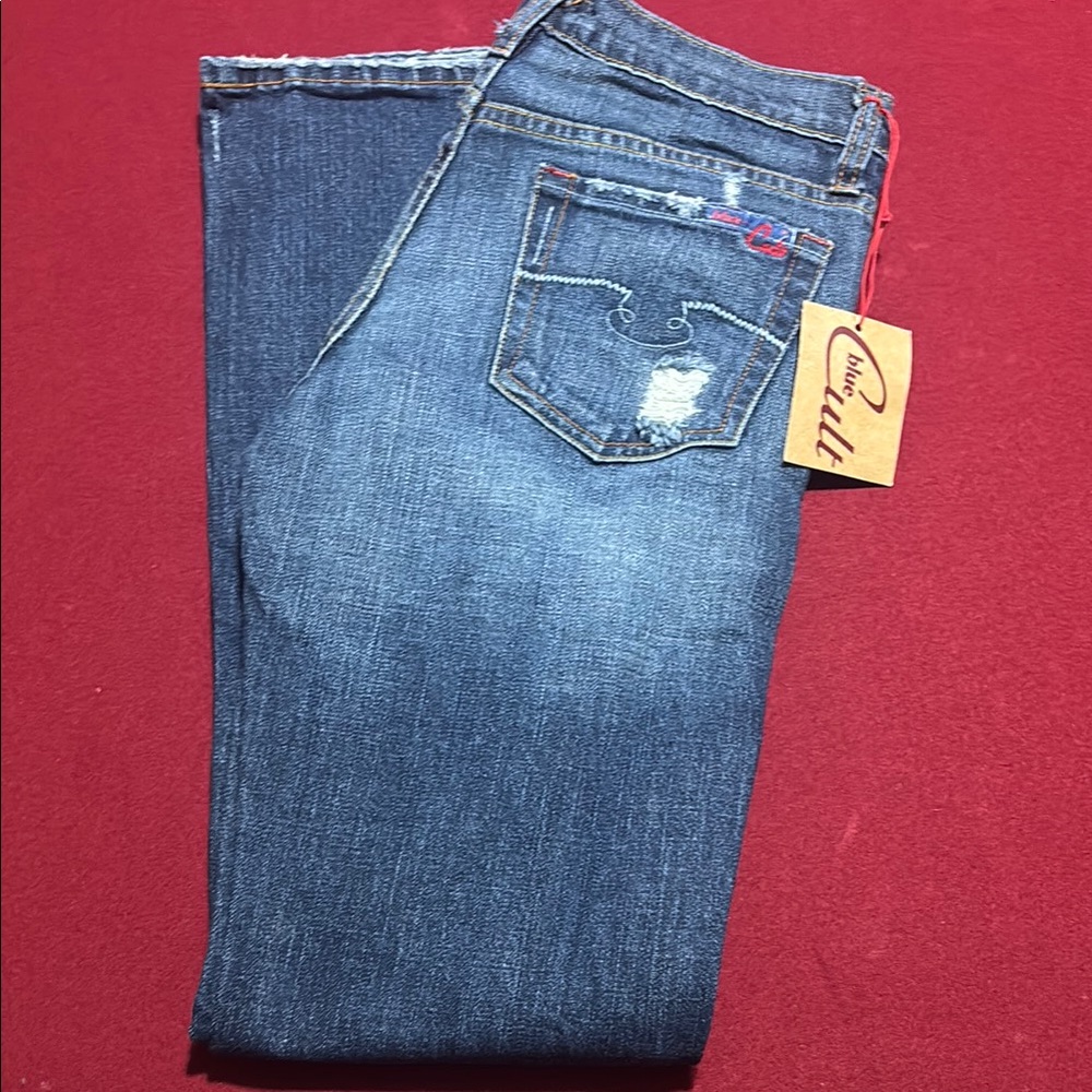 Blue Cult Dark Blue Flare Jeans